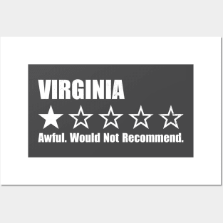 Virginia One Star Review Posters and Art